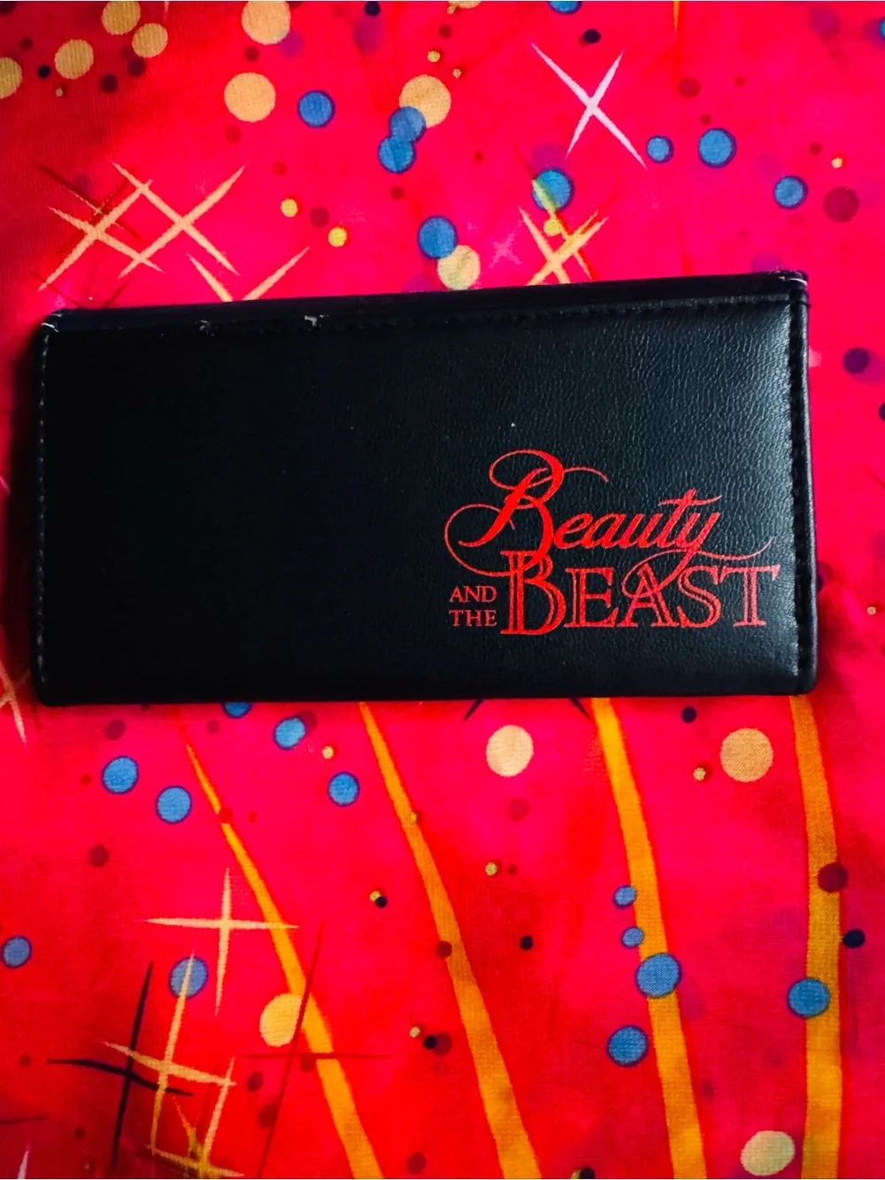 Disney Belle Wallet in Blue, Yellow, Red and Black - Picture 2 of 3